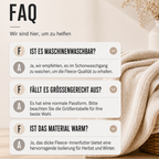 Oversize-Kapuzenmantel mit Fleecefutter – Damen