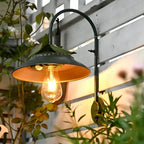 Solar-Wandleuchte im Vintage-Stil mit Bewegungsmelder