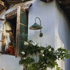 Solar-Wandleuchte im Vintage-Stil mit Bewegungsmelder