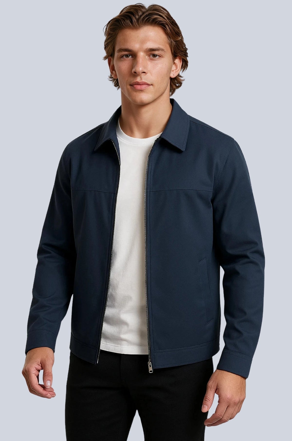 The Navy Casual Jacket