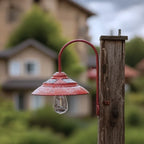 Solar-Wandleuchte im Vintage-Stil mit Bewegungsmelder