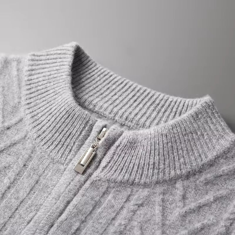 Verona Cashmere Patterned Cardigan