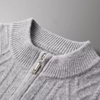 Verona Cashmere Patterned Cardigan