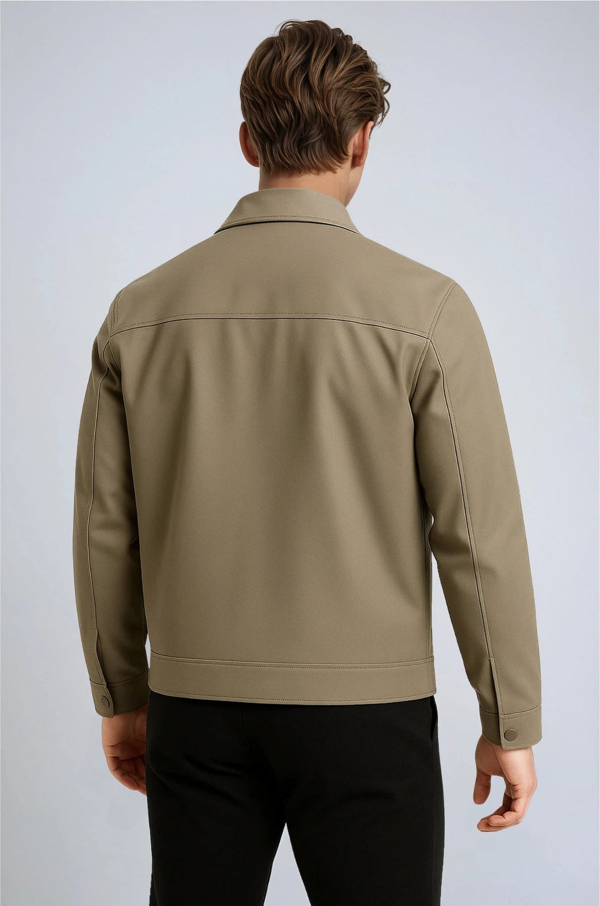 Khaki Casual Jacket