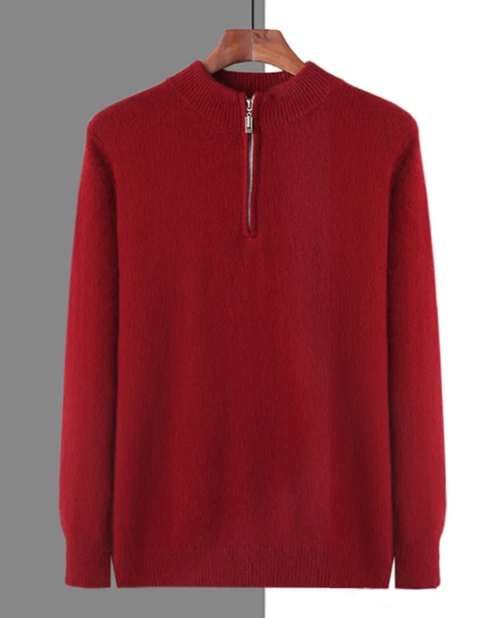 Geneva Cashmere Zip-Up