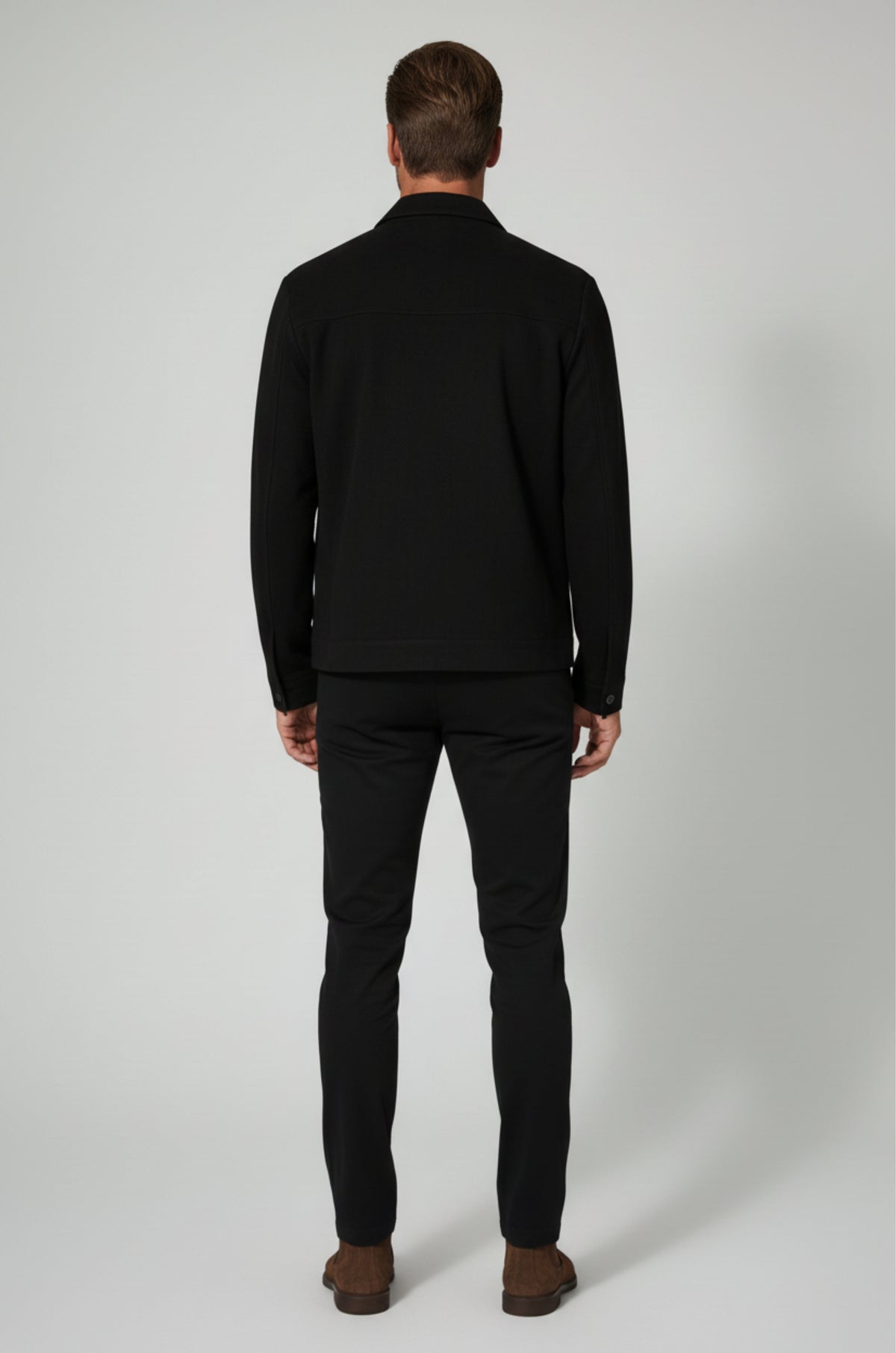 Black Suede Men's Jacket