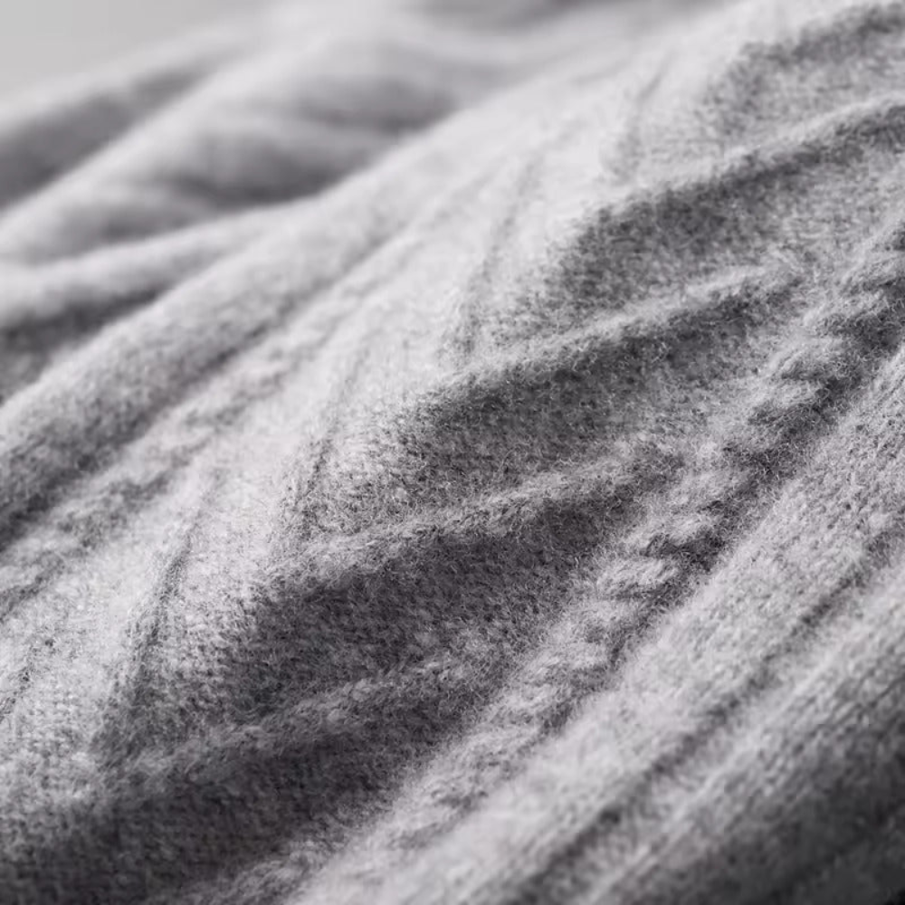 Verona Cashmere Patterned Cardigan