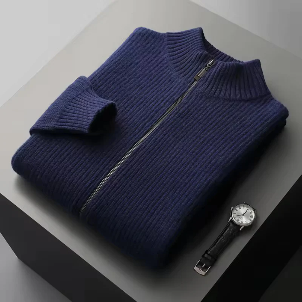 Seychelles Cashmere Ribbed Cardigan