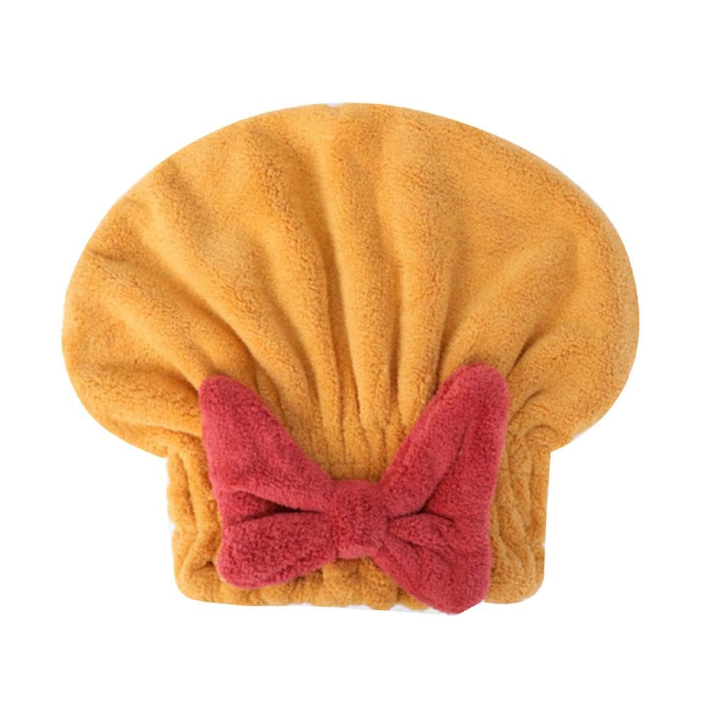 Haarturban mit Schleife aus weichem Korallenfleece