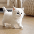 Interaktive Roboter-Katze mit Bewegung & Sound – Plüsch-Kätzchen
