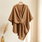 Poncho-Schal mit Schlaufe – Damen