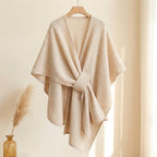 Poncho-Schal mit Schlaufe – Damen