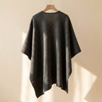 Poncho-Schal mit Schlaufe – Damen