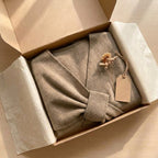 Poncho-Schal mit Schlaufe – Damen