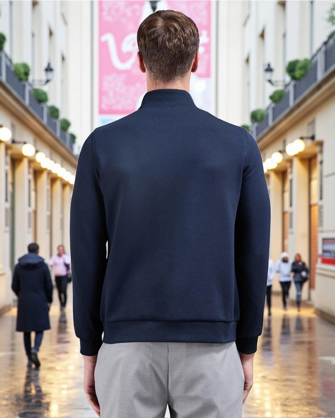 The Arctic Puffer - Navy