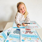Schreiblern-Set mit Zauberstift – wiederverwendbare Übungshefte für Kinder