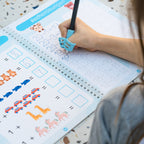 Schreiblern-Set mit Zauberstift – wiederverwendbare Übungshefte für Kinder