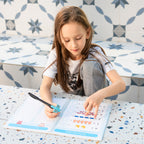 Schreiblern-Set mit Zauberstift – wiederverwendbare Übungshefte für Kinder