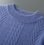 Mizar Patterned Cashmere Sweater