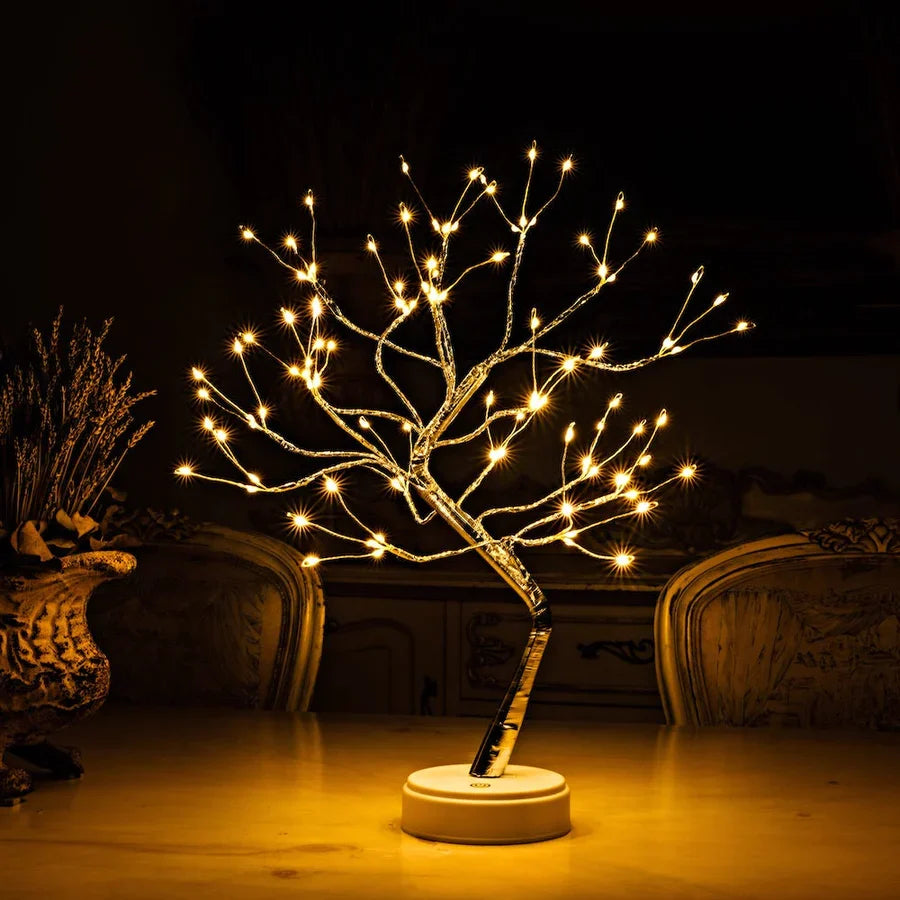 LED-Baumlampe mit 108 Lichtern – USB oder Batterie