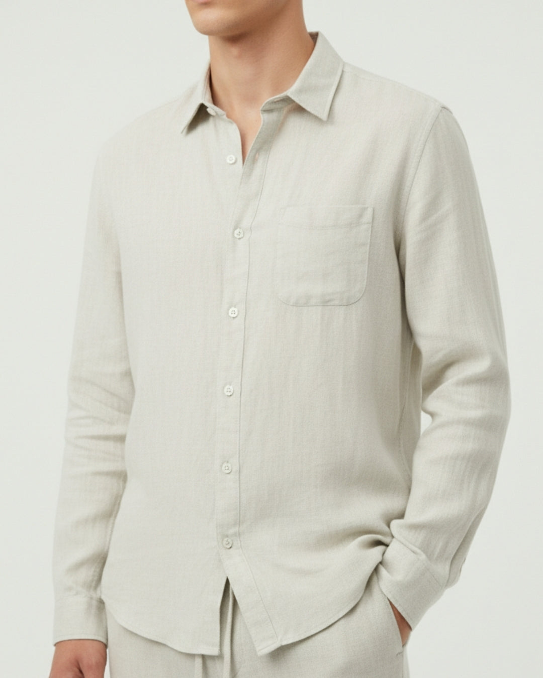 Altavita Linen City Summer Set - Beige