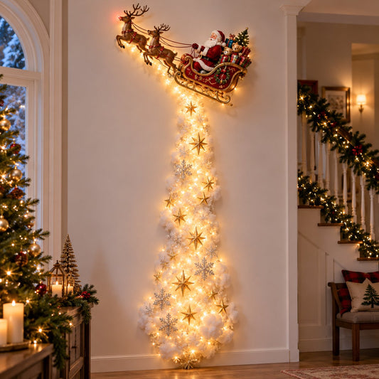 Weihnachtszauber Wandlicht – Magische Weihnachtsstimmung für Ihr Zuhause ✨