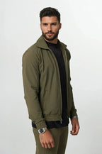 Olive Dynasty Tech Suit