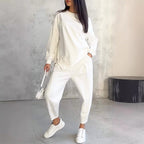 Softday Sweatshirt-Set in Weiß