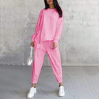 Softday Sweatshirt-Set in Rosa