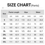 Maßtabelle Hose in cm