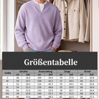 Waffel-Pullover im Lagenlook mit Rundhals – Herren