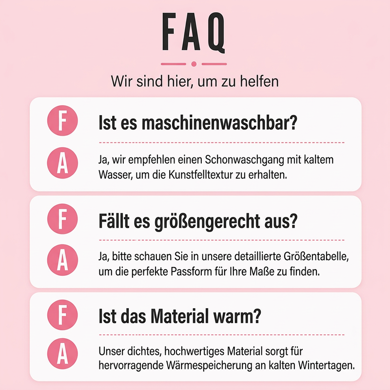 Flauschige, gemütliche Kapuzenjacke für Damen