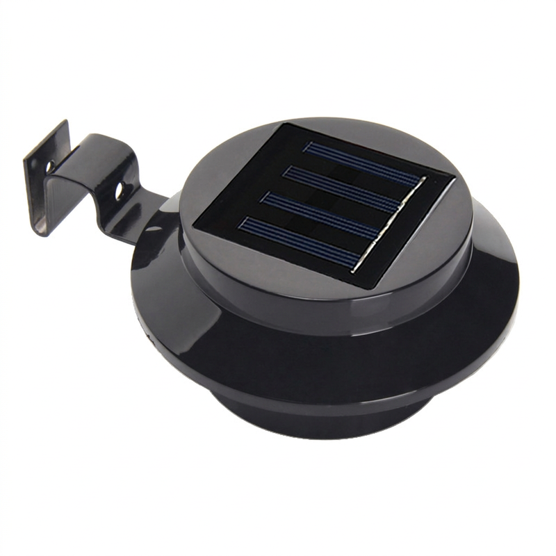Solar-LED-Außenleuchte zum Anklemmen – für Zaun, Dachrinne & Terrasse
