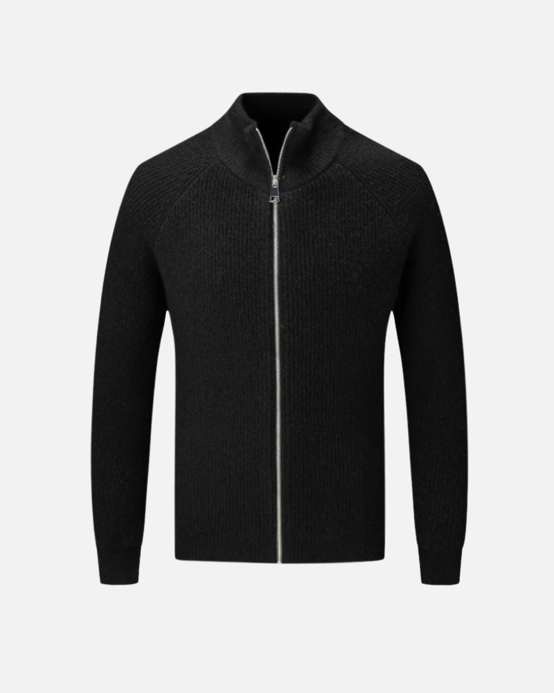 Aragón Zip Sweater - Black