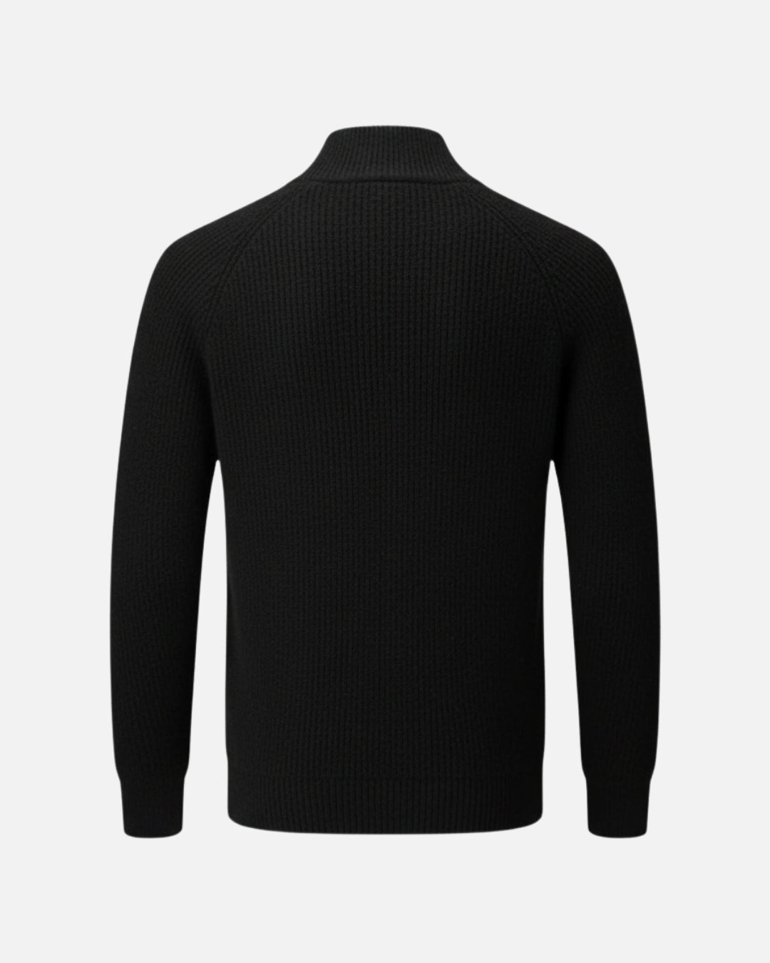 Aragón Zip Sweater - Black