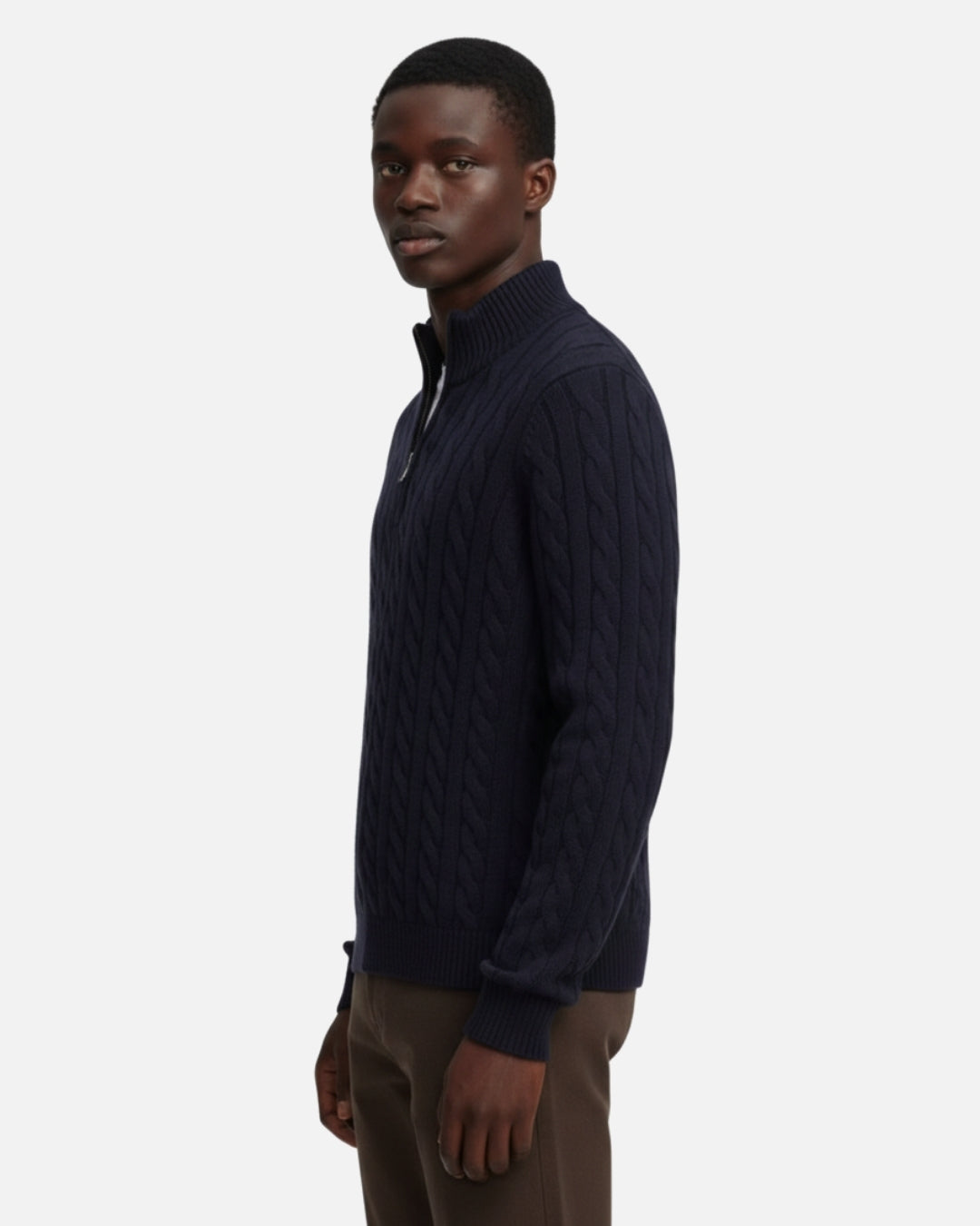 Toledo Half Zip Sweater - Navy