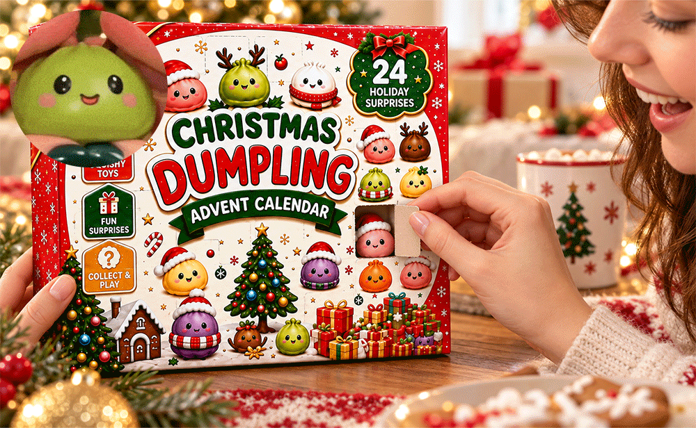 Squishy-Adventskalender – Türchen öffnen